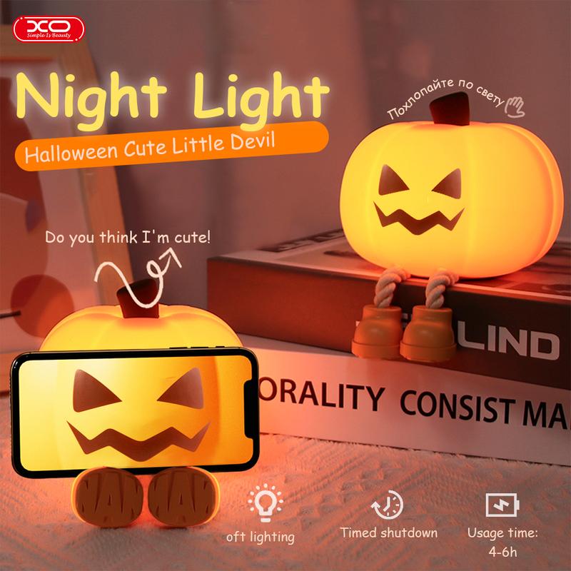 Spooky Pumpkin Night Light