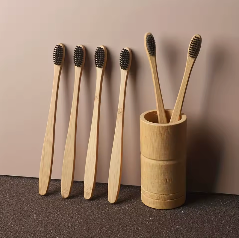 Bamboo Tooth Brushes (6-Pack)