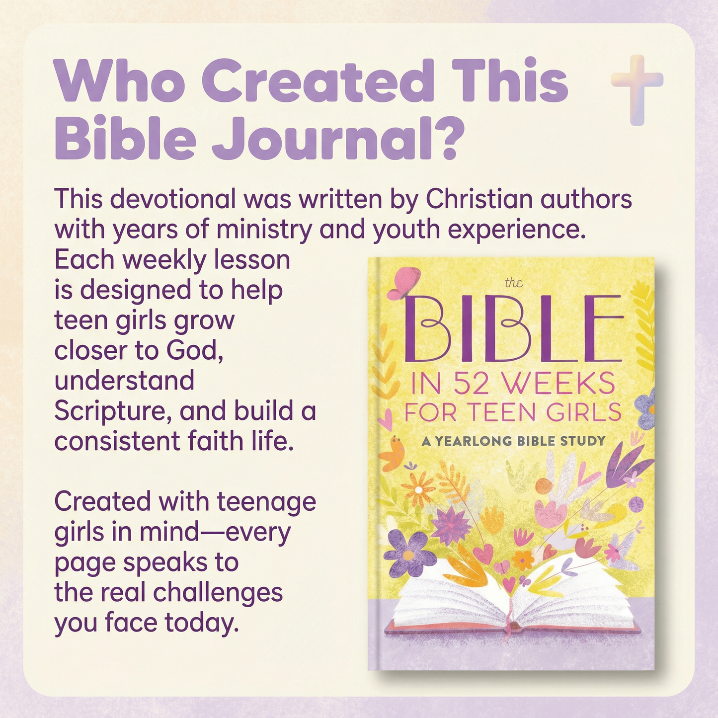 Teen Girls Bible In A Year: 52 Week Study By Evlance