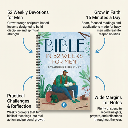 Men's Bible In A Year: 52 Week Study By Evlance