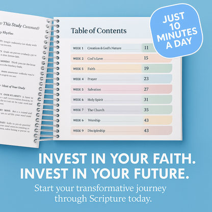 Evlance's Bible In A Year: 52 Week Study