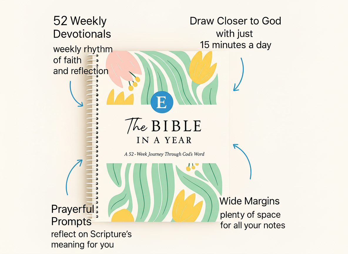 Evlance's Bible In A Year: 52 Week Study
