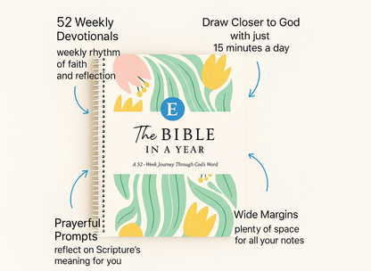 Evlance's Bible In A Year: 52 Week Study