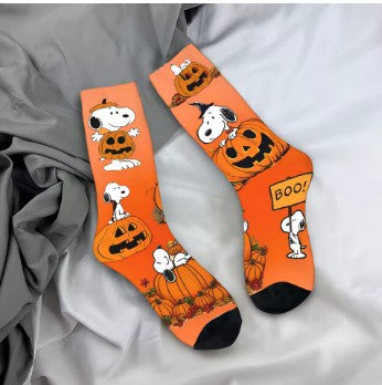 Snoopy Halloween Socks
